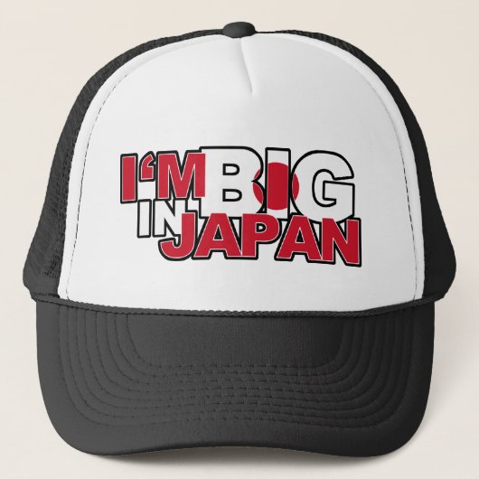 Ik ben groot in Japan Trucker Hat Pet (Voorkant)