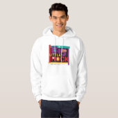 Ik ben groot op Little Rock 90's Hoodie (Voorkant volledig)
