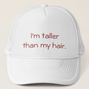 Ik ben groter dan mijn haar trucker pet
