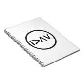 Ik ben groter dan mijn hoogten en onderste - cirke notitieboek (Rechterzijde)