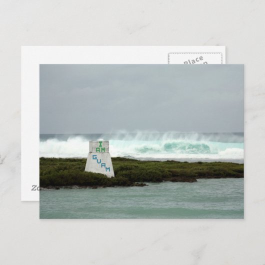 Ik ben Guam Briefkaart (Voorkant / Achterkant)