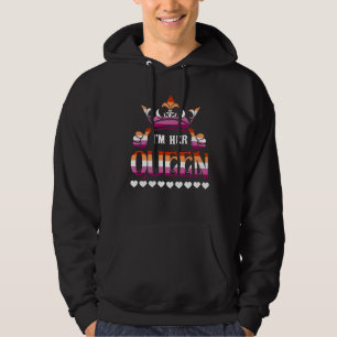 Ik ben haar koningin LGBTQ Pride Valentijnsdag Hoodie