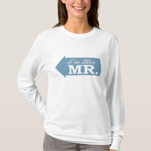 Ik ben haar Mr. (Blauwe Pijl) T-shirt