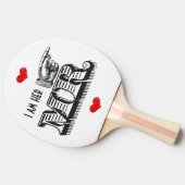 Ik ben haar Mr. Ik ben haar Mr. SweeLieverd. Tafeltennisbatje (Zijkant)