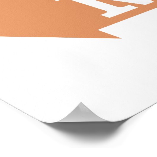 Ik ben haar Mr. (Oranje Pijl) Poster (Hoek)