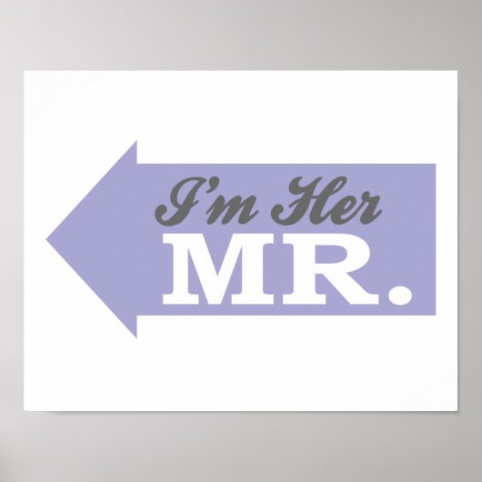 Ik ben haar Mr. (Pijl-overtreden) Poster (Voorkant)