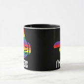 Ik ben Haar Regenboog Lesbisch Koppel Grappig LGBT Mok (Midden)