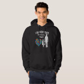 Ik ben haar stem ze is mijn hartautisme bewustzijn hoodie (Voorkant volledig)