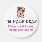 Ik ben half dove magneet (Voorkant)