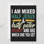 Ik ben half Jezus en half Peter. Save The Date (Voorkant)