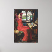 Ik ben half ziek Kunst van John William Waterhouse Canvas Afdruk (Voorkant)