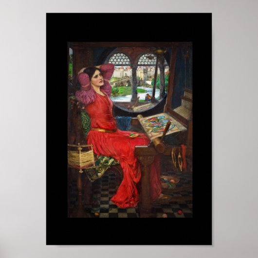 Ik ben half ziek van Shadows De Shalott Poster (Voorkant)