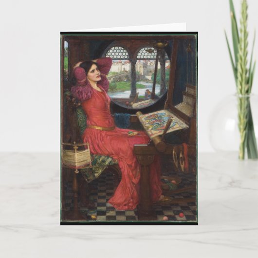 Ik ben half ziek van Shadows - John Waterhouse Kaart (Voorkant)