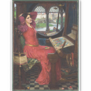 Ik ben half ziek van Shadows - John Waterhouse Sticker