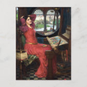 Ik ben half ziek van Shadows, zei de dame van Shal Briefkaart (Voorkant)