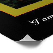 "Ik ben halfziek van Shadows" Poster (Hoek)