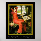 "Ik ben halfziek van Shadows" Poster (Voorkant)