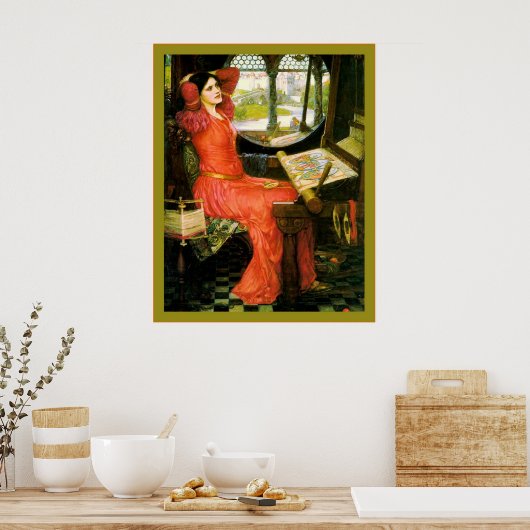 "Ik ben halfziek van Shadows" Poster (Keuken)