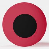 Ik ben handig abstract gezicht Hoesje-Mate iPhone Pingpongbal (Achterkant)