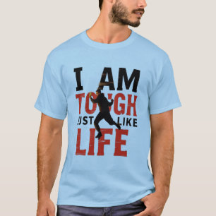 IK BEN HARD, NET ALS HET LEVEN T-SHIRT