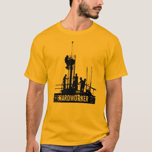 Ik ben hardwerker t-shirt (Voorkant)