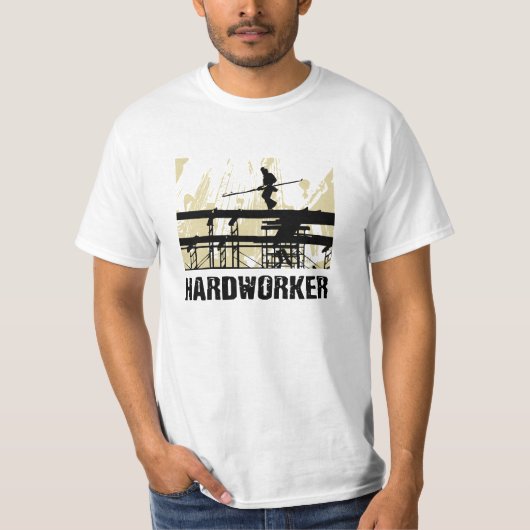 Ik ben hardwerker t-shirt (Voorkant)