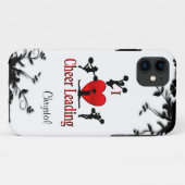 Ik ben hartkamer vooraanstaand gepersonaliseerd Case-Mate iPhone case (Achterkant (horizontaal))