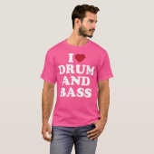 Ik ben hartsdrum en bas t-shirt (Voorkant volledig)