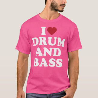 Ik ben hartsdrum en bas t-shirt