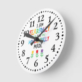 Ik ben heel blij en geweldig Kinder Ronde Klok (Hoek)