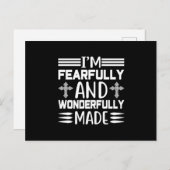 Ik ben heel blij en waanzinnig gemaakt aankondigingskaart (Voorkant / Achterkant)