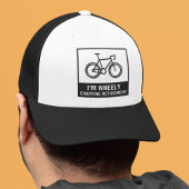 Ik ben heel blij met de pensionering Funny Bicycle Trucker Pet