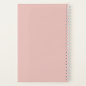 Ik ben heel druk spiraal notebook notitieboek (Achterkant)