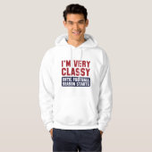 Ik ben heel elegant hoodie (Voorkant volledig)