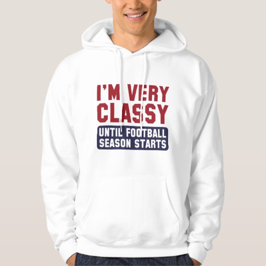 Ik ben heel elegant hoodie (Voorkant)