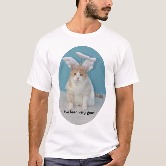 Ik ben heel goed geweest. t-shirt (Voorkant)