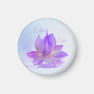 Ik Ben Heilige Paarse Vlam Lotus Magneet