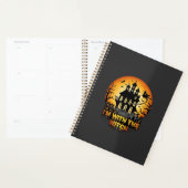 Ik ben Heks Heeft Huis Volle Maan Pompoenen Planner (Display)