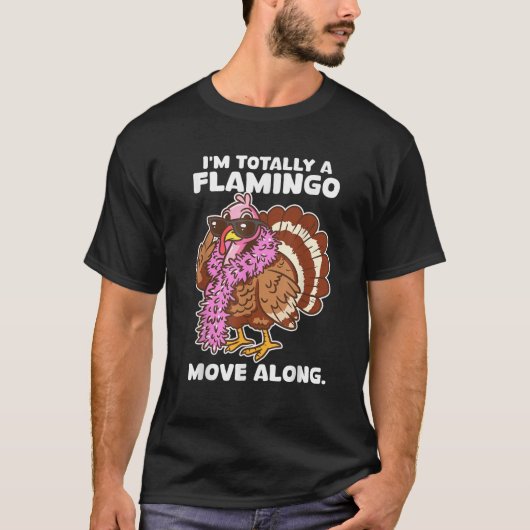 Ik ben helemaal een flamingo-beweging langs grappi t-shirt (Voorkant)