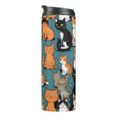 Ik ben helemaal gek op katten thermosbeker (Geroteerd rechts)