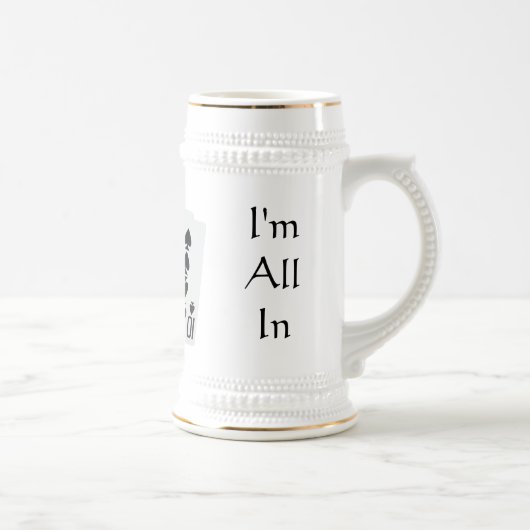 Ik ben helemaal in Stein Bierpul (Rechts)