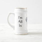 Ik ben helemaal in Stein Bierpul (Links)