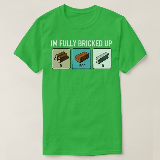 Ik ben helemaal klaar 1 t-shirt (Design voorkant)