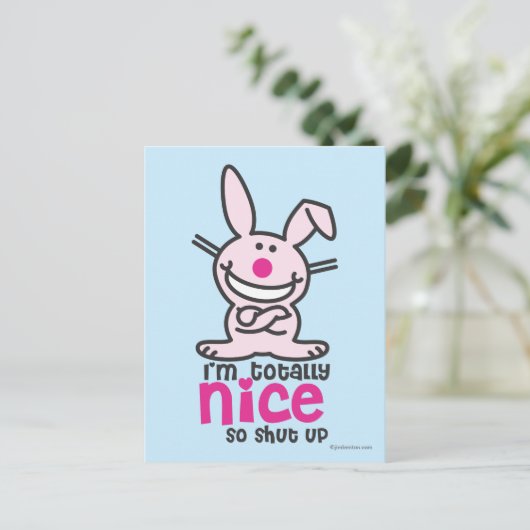 Ik ben helemaal Nice Briefkaart (Staand voorkant)