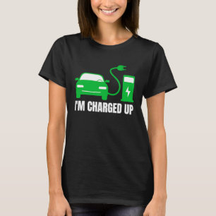 Ik ben helemaal opgeladen, ik rijd met elektrische t-shirt