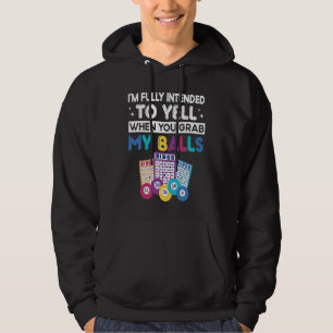 Ik ben helemaal van plan om te schreeuwen als je m hoodie