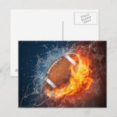 IK BEN HELEMAAL VOOR FOOTBALL BRIEFKAART (Voorkant / Achterkant)