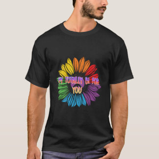 Ik ben helemaal voor jou Bi Pride LGBTQ T-shirt
