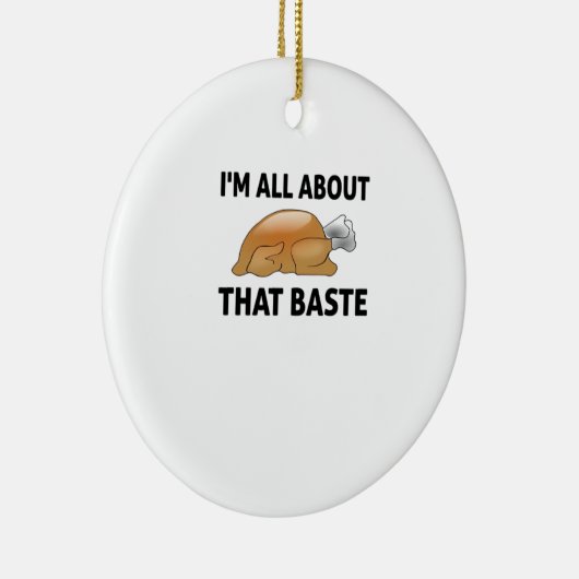 Ik ben helemaal weg van die smeerlap keramisch ornament (Rechts)