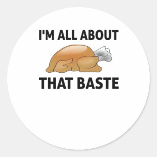 Ik ben helemaal weg van die smeerlap ronde sticker